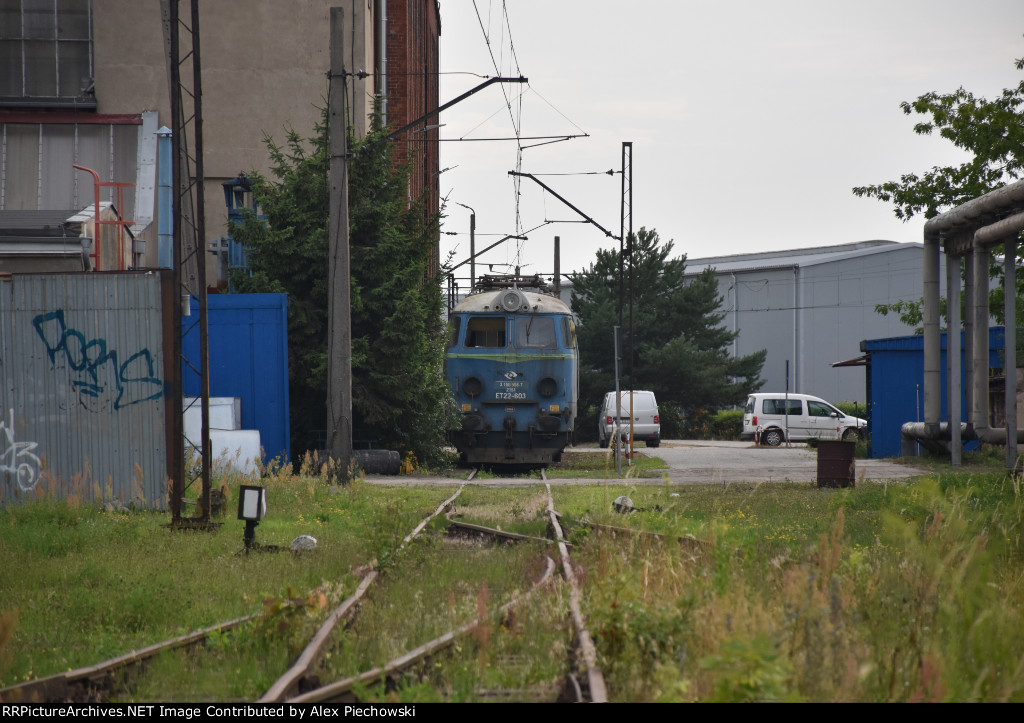 Poznan Franowo locomotive maintenance facility 